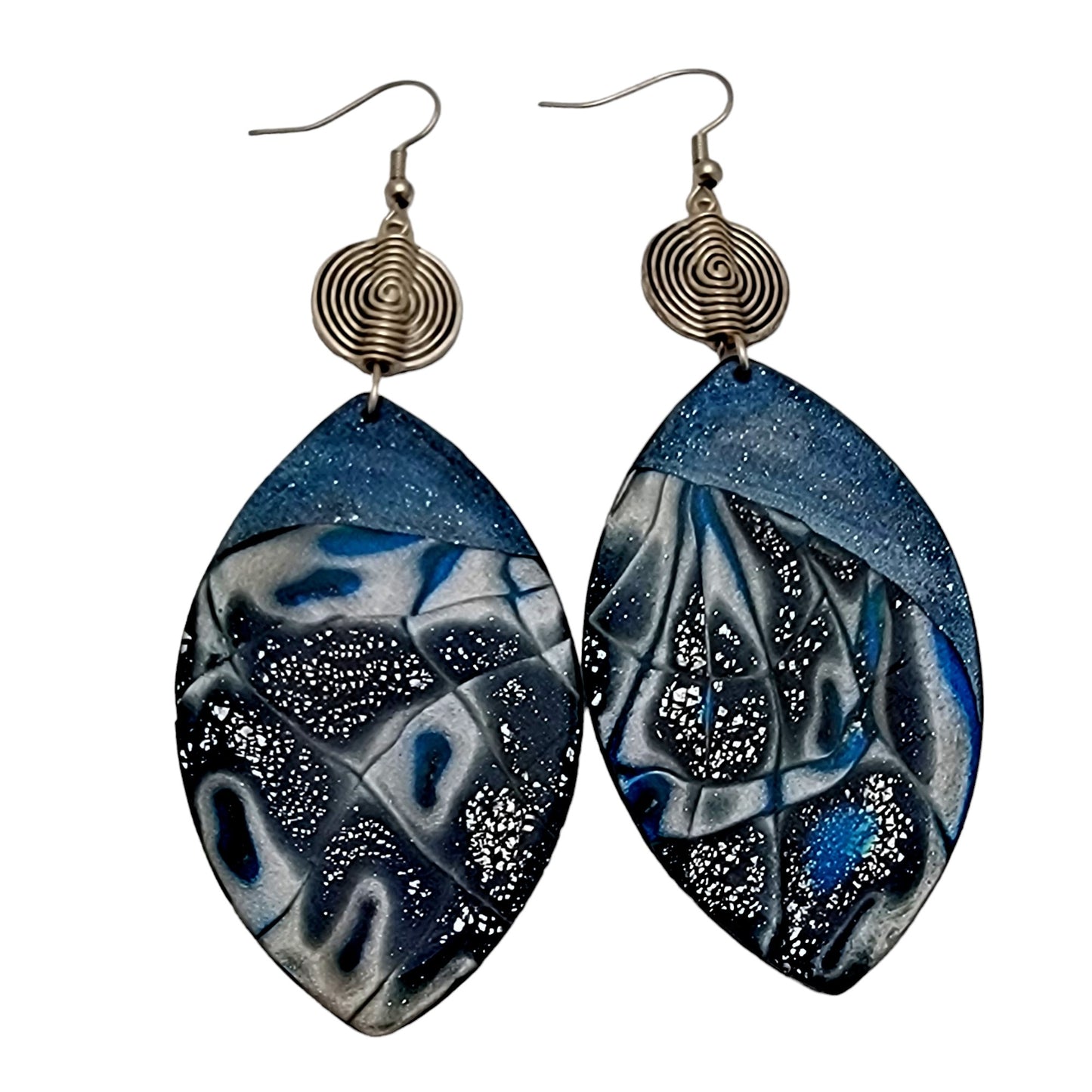 Metalic Swirl Earrings E220195