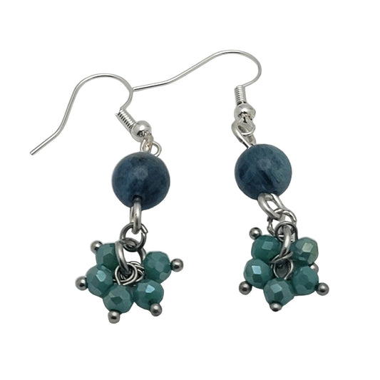 Larimer Jasper Bead Earrings 21E0126