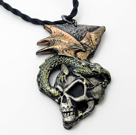 DRAGON SKULL NECKLACE 24N0026