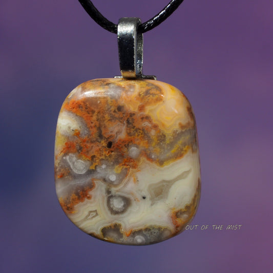 Crazy Lace Agate Necklace N210240