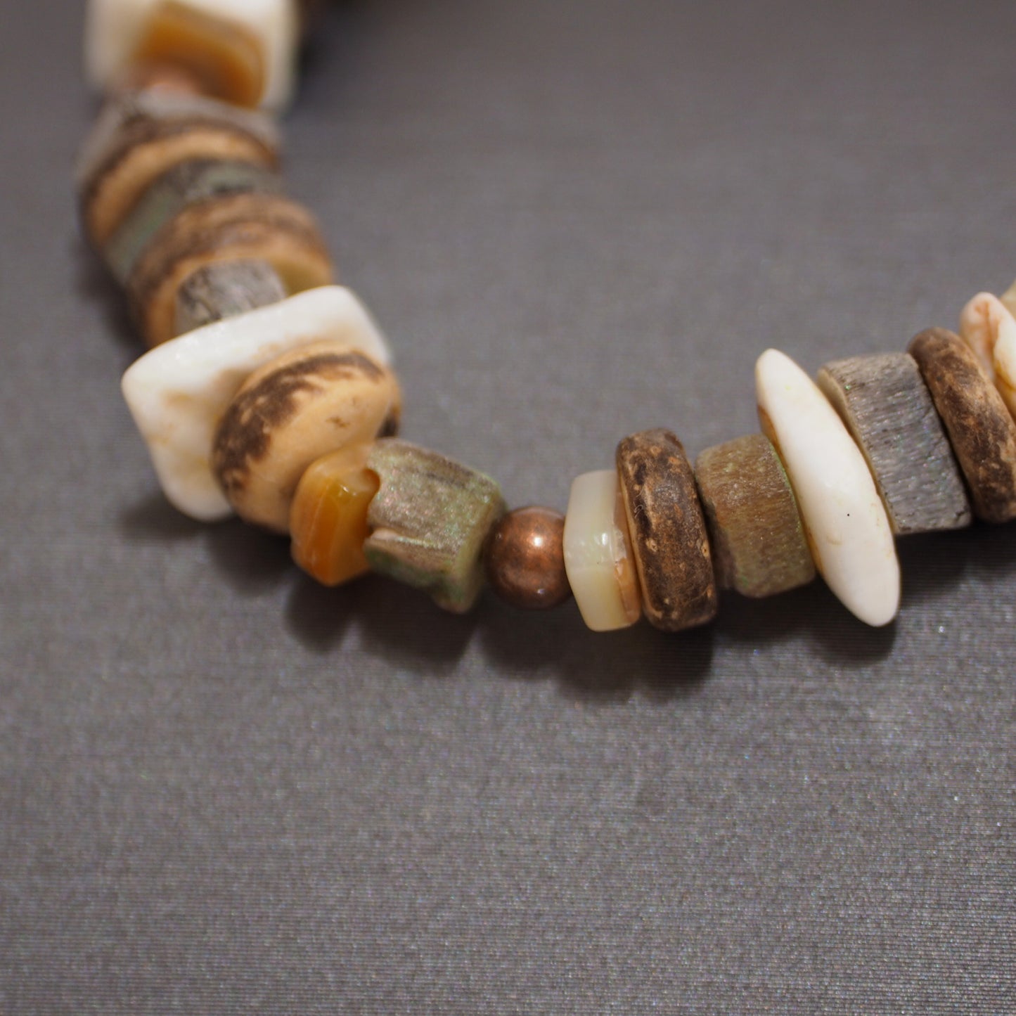 Stone And Shell Bracelet B220032