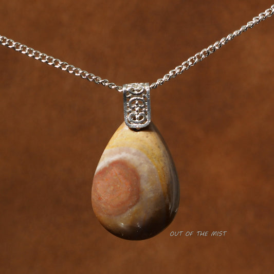 Earth Toned Jasper Necklace N220049
